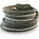 Inori Kožený náramek INBR135 Barva: Šedá