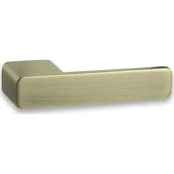 Dveřní kování Cobra dveřní kování STRIGA-S (zlatá matná) Provedení: klika/klika bez rozet