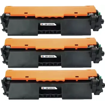 Počítač Starink kompatibilní toner HP 17A, HP CF217A, vlastní patent (Černý) 3-PACK