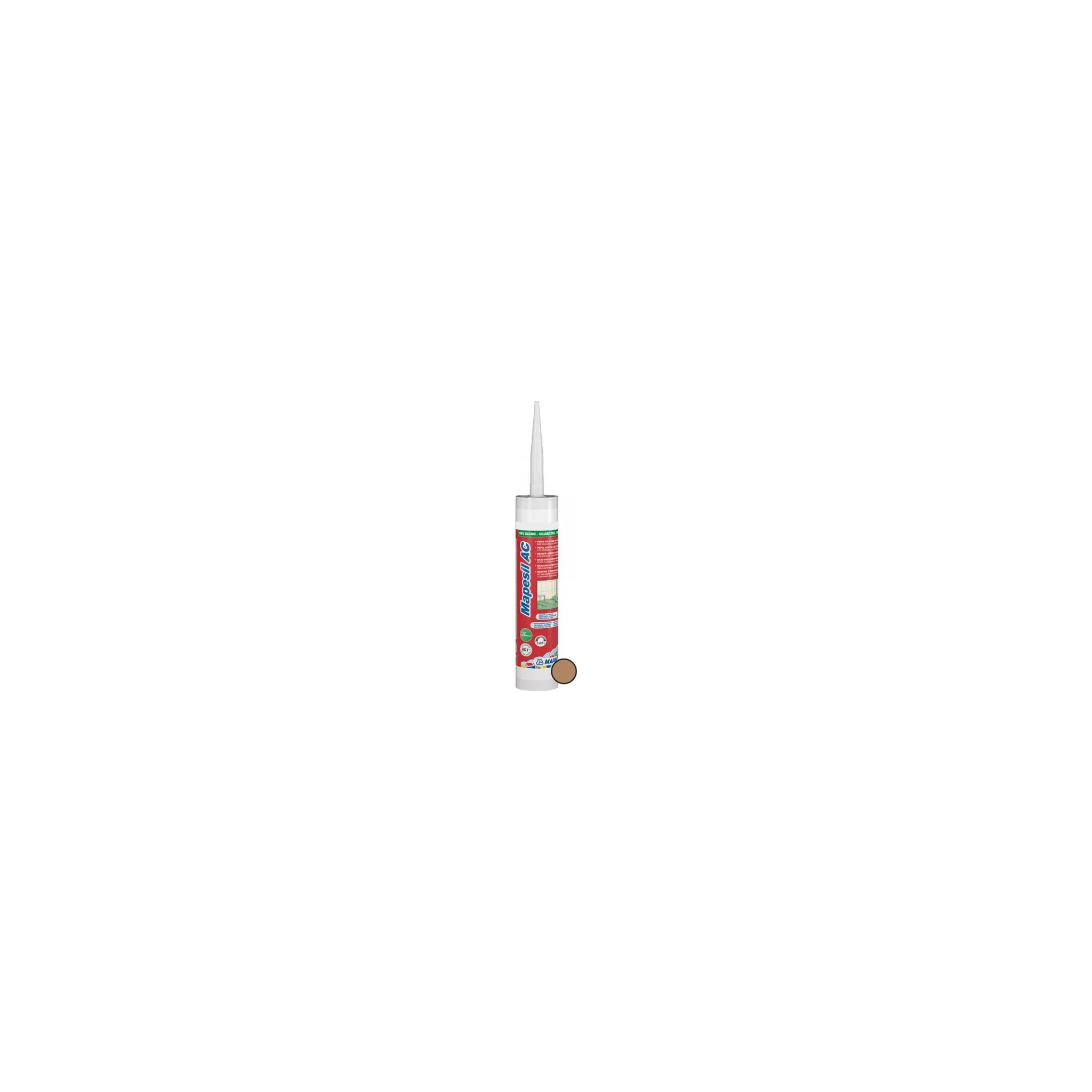 Fotografie 1 - Stavební silikon Mapei Mapesil AC 310 ml 142 hnědý