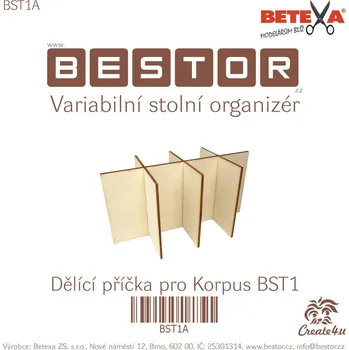 Pohon brány Dělící příčka pro korpus BST1