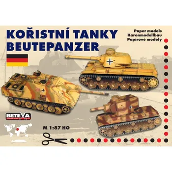 Plastikový model Kořistní tanky