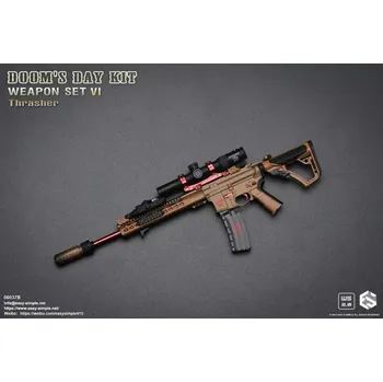 Doplněk k figurce Zbraň pro 1/6 figurky Doom's Day Kit Weapon Set VI - Thrasher (Coyote)