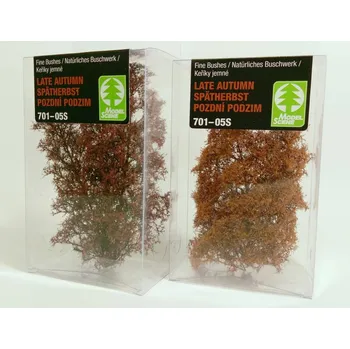 Jemné keříky - pozdní podzim