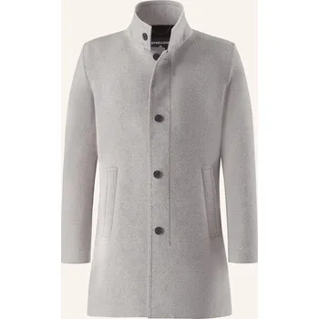 Pánský zimní kabát Strellson Pánský Vlněný Kabát Finchley 2.0, šedá, 50