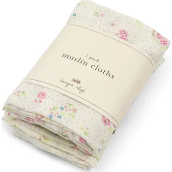 látková plena KONGES SLOJD KONGES SLOJD Mušelínová plena 3 ks - NONOKA