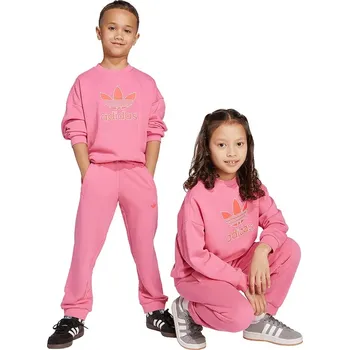 Dětská tepláková souprava adidas Originals JY1152 růžová 34X, vel. 104