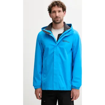 Nepromokavá bunda Jack Wolfskin Trailtime 2L A63903 modrá 55X, vel. XXL