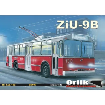 Plastikový model Trolejbus ZiU-9B