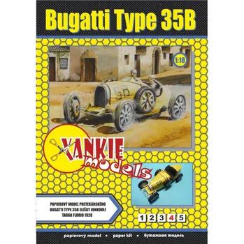 Papírový model Bugatti T35B