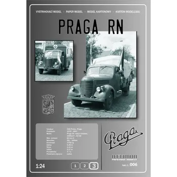 Plastikový model Praga RN