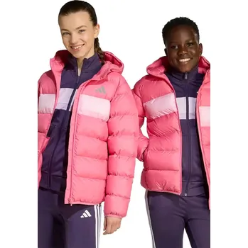 Dětská bunda adidas JL7433 růžová 30X, vel. 152