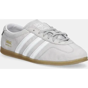 Dámské tenisky Semišové tenisky adidas Originals Gazelle LO Pro W JS4516 šedá 09X, EUR 41 1/3