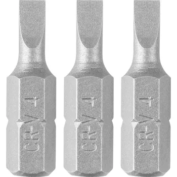 Bit Graphite Bity SL4 x 0,6 x 25 mm, 3 ks