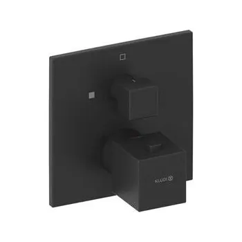 Vodovodní baterie Kludi Decus Termostatická sprchová baterie pod omítku, matná černá