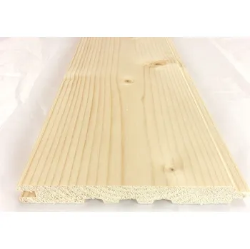 Obklad Obkladové palubky FASÁDNÍ (profil Klasik) 19 x 146 x 4200 mm Severský smrk AB (6ks)