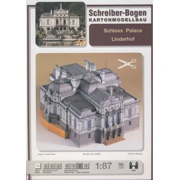 Plastikový model Zámecký palác Linderhof
