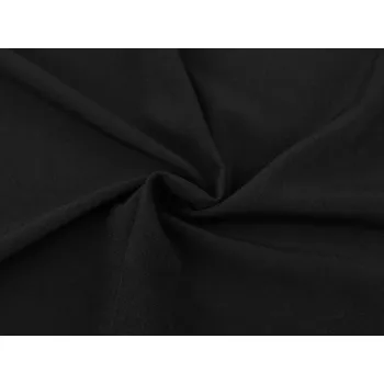 Šatovka s keprovou vazbou Varianta: 9 černá, Balení: 1 m