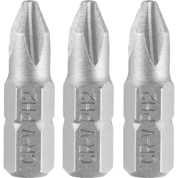 Bit Graphite Bity PH2 x 25 mm, 3 ks