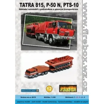 Plastikový model Tatra 815, P-50N, PTS-10