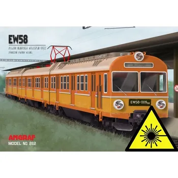 Papírový model EZT EW58 - Laserové doplňky - díly kol, podvozky