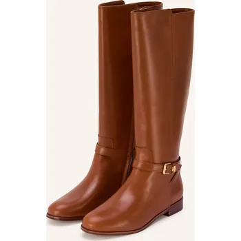 Dámská obuv Lauren Ralph Lauren Dámské Kozačky, hnědá, 37,5