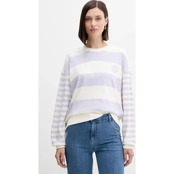 Pánská mikina Mikina United Colors of Benetton 3Y04D10AM fialová 04X, vel. XS