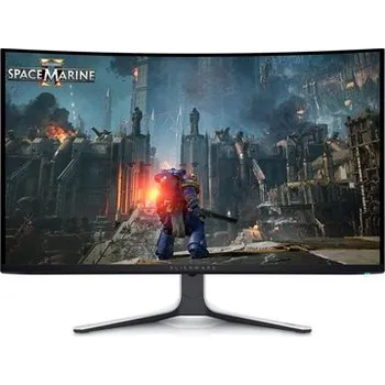 Monitor Alienware 32 Gaming Monitor AW3225QF - OLED monitor - hraní her - zakřivená - 32" (31.62" zobrazitelný) - 3840 x 2160 4K @ 240 Hz - 1000 cd/m? - 1500000:1 - DisplayHDR 400 True Black - 0.03 ms - 2xHDMI, DisplayPort - s 3 roky Advanced Exchange Service and