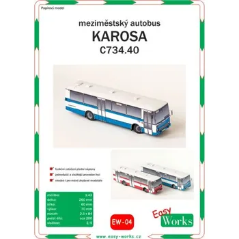 Plastikový model Karosa C734.40