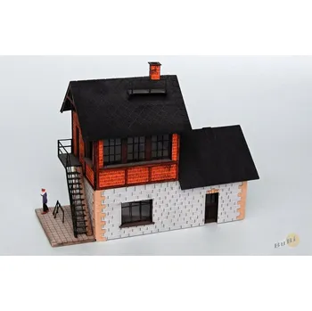 Plastikový model Hradlo - Praha hl.n. - 1:120