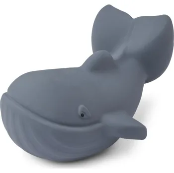 Hračka pro nejmenší LIEWOOD Hračka do vany z přírodního kaučuku Yrsa Whale/Blue