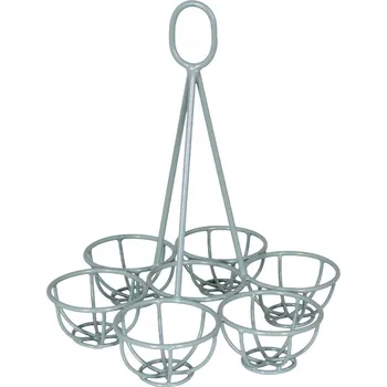 Strömshaga Kovový stojánek na vajíčka Green Small