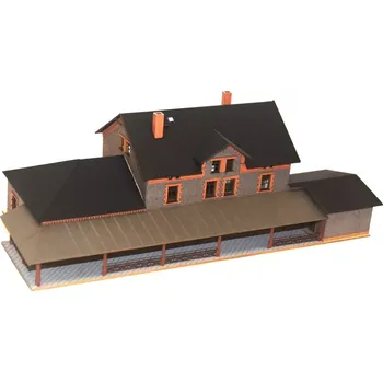 Plastikový model Nádraží Vrbo pod Pradědem - 1:120