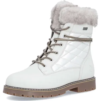 Dámské kozačky Rieker Dámská kotníková obuv REMONTE D9383-80 bílá W5 36