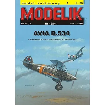 Plastikový model AVIA B.534