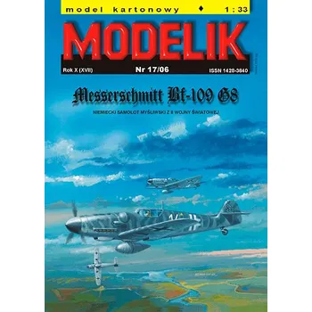 Plastikový model Messerschmitt Bf-109 G8