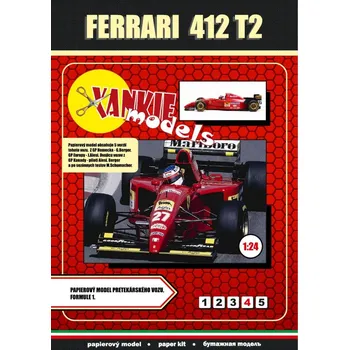 Plastikový model Ferrari 412 T2
