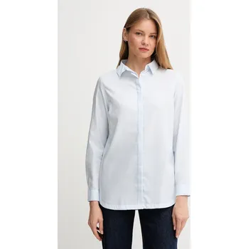 Dámská košile Bavlněná košile Barbour CLAYDON LSH1695 modrá 05X, vel. 36