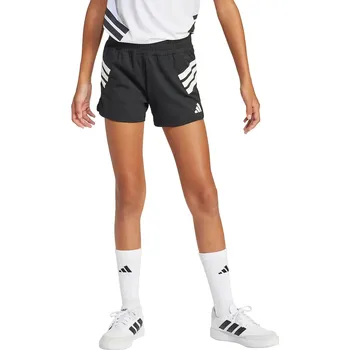 Chlapecké kraťasy Dětské kraťasy adidas černá barva, s potiskem, nastavitelný pas, JJ0980 99X, vel. 152