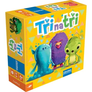 Desková hra GRANNA Hra Tři na tři *SPOLEČENSKÉ HRY* 02379