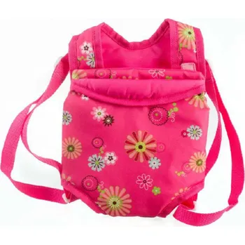 Panenka _Ostatní 1_ Nosítko pro panenky klokaní kapsa 29x20cm s popruhy v sáčku 00160011