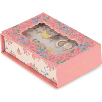 Šperkovnice Sada 12 prstýnků "Multi Color Pink" Konges Sløjd