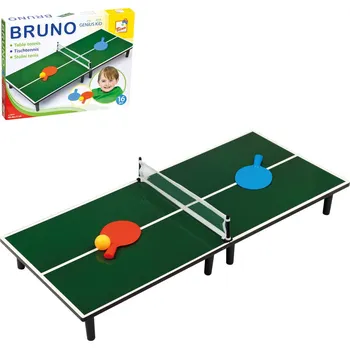 Desková hra BINO DŘEVO Hra Stolní tenis malý ping-pong na stůl *SPOLEČENSKÉ HRY* ol82797