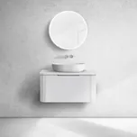 Oltens Hamnes skříňka 80x46x39 cm pod umyvadlo závěsná bílá 60023000