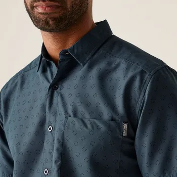 Pánská košile Regatta MINDANO IX moonlight denim - Modrá, M