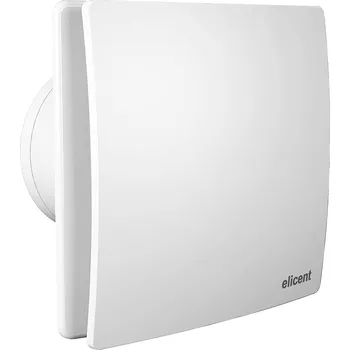 Domácí ventilátor ELICENT ventilátor do koupelny ELEGANCE 150 mm, hladký přední štít