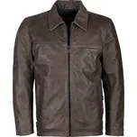 Pánská Kožená Bunda Jasper Brown Cracker Brixton Hnědá Velikost: 8XL