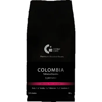 Káva Eurona KOLUMBIE Tolima La Orquidea CC Cerny café 500 g (Dopřejte si šálek plný chutí, který Vás zahřeje!)