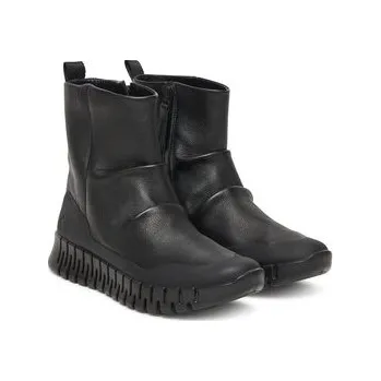 Dámské kozačky ECCO Polokozačky Gruuv Pull On Mid FashiOn 21831351052 Černá 42