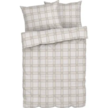 Povlečení LIVARNO home Ložní povlečení z mikrovláknitého saténu, 220 x 240 cm, 70 x 90 cm (kostka)